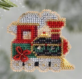 Holiday Express - Beaded Cross Stitch Kit