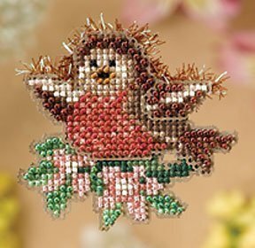 Rockin' Robin - Beaded Cross Stitch Kit