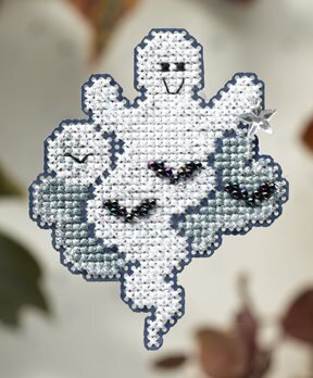 Moonlight Ghost - Beaded Cross Stitch Kit