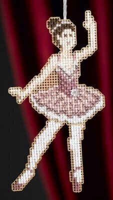 Sugar Plum Fairy - Beaded Cross Stitch Kit