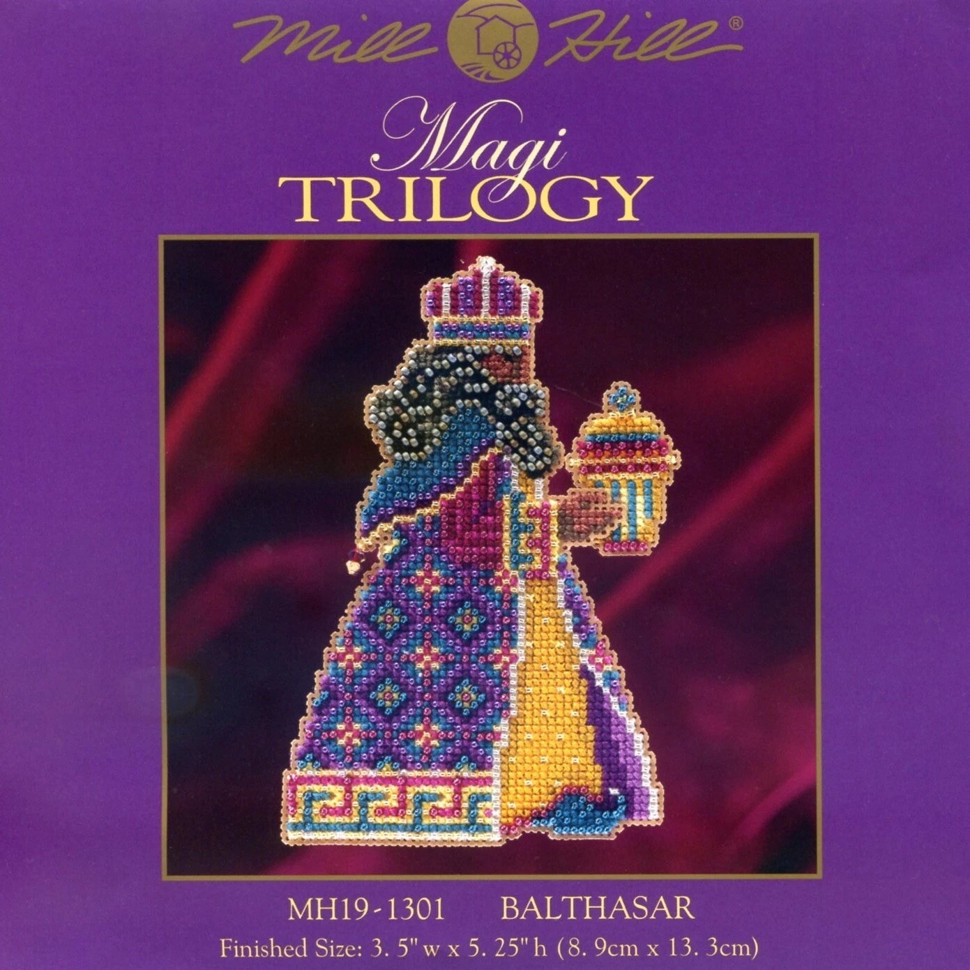 Balthasar - Beaded Cross Stitch Kit