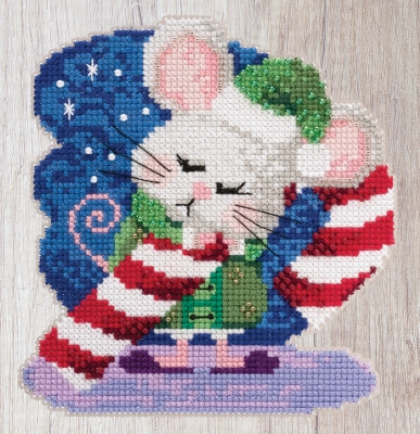 Cindy Cane - Beaded Cross Stitch Kit