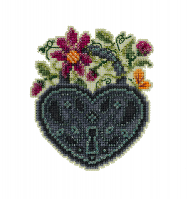 Spring Lock 2022 - Beaded Cross Stitch Kit