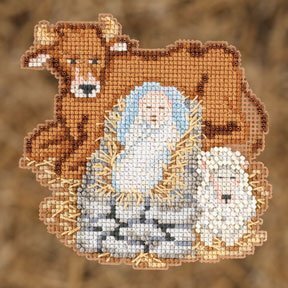 Baby Jesus - Beaded Cross Stitch Kit