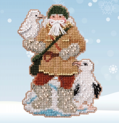 Albatross Santa (2020) - Beaded Cross Stitch Kit