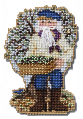 Olive Harvest Santa 2024 - Christmas Ornament Kit