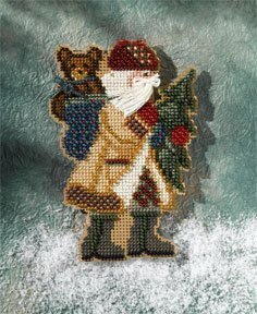Allegheny Santa - Appalachian Santas Beaded Cross Stitch Kit
