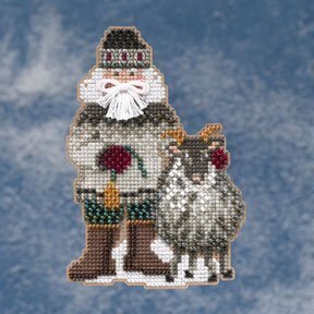 Greenland Santa - Arctic Circle - Beaded Cross Stitch Kit