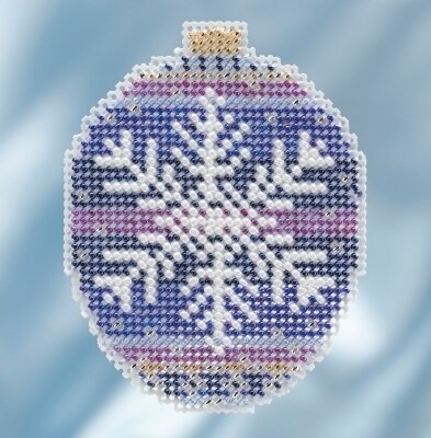 Royal Snowflake - Beaded Cross Stitch Kit