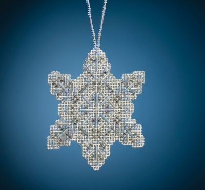 Crystal Snowflake - Beaded Cross Stitch Kit