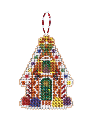 Gingerbread Chalet - Beaded Cross Stitch Kit