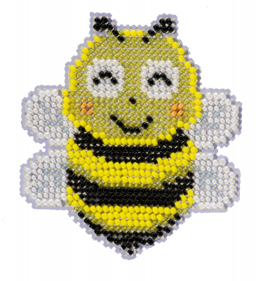 Bee - Beaded Cross Stitch Kit