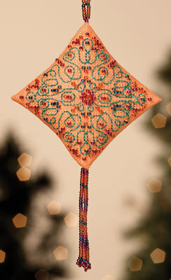 Tangerine Sorbet - Beaded Cross Stitch Kit