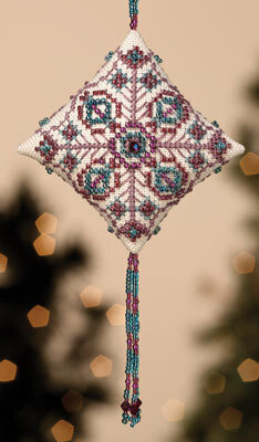 Royal Plum - Beaded Cross Stitch Kit