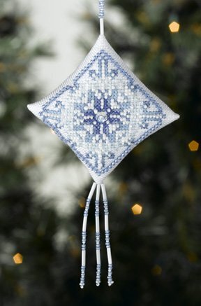 Snowflake - Beaded Cross Stitch Kit