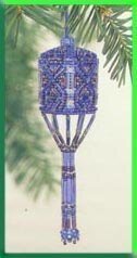 Sapphire Tassel Ornament Cross Stitch Kit