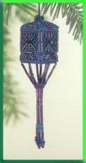 Wisteria Tassel Ornament Cross Stitch Kit
