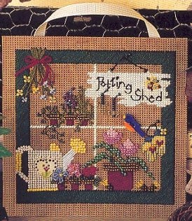 Potting Shed - Beaded Cross Stitch Kit