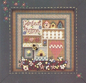 Garden Thyme - Beaded Cross Stitch Kit