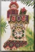 Joyful Stocking - Beaded Cross Stitch Kit