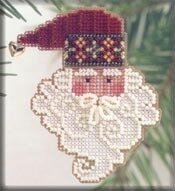 Santa Noel - Beaded Cross Stitch Kit