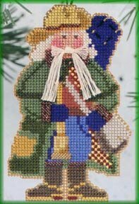 Southern Cross Santa (2009) - Beaded Cross Stitch Kit