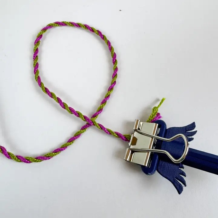 Needlepoint Thread Winder For Cording, different perspective #2, zoomed in. Select this picture to zoom back out.