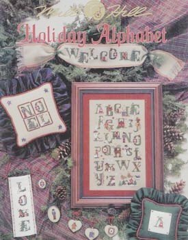 Holiday Alphabet - Cross Stitch Pattern