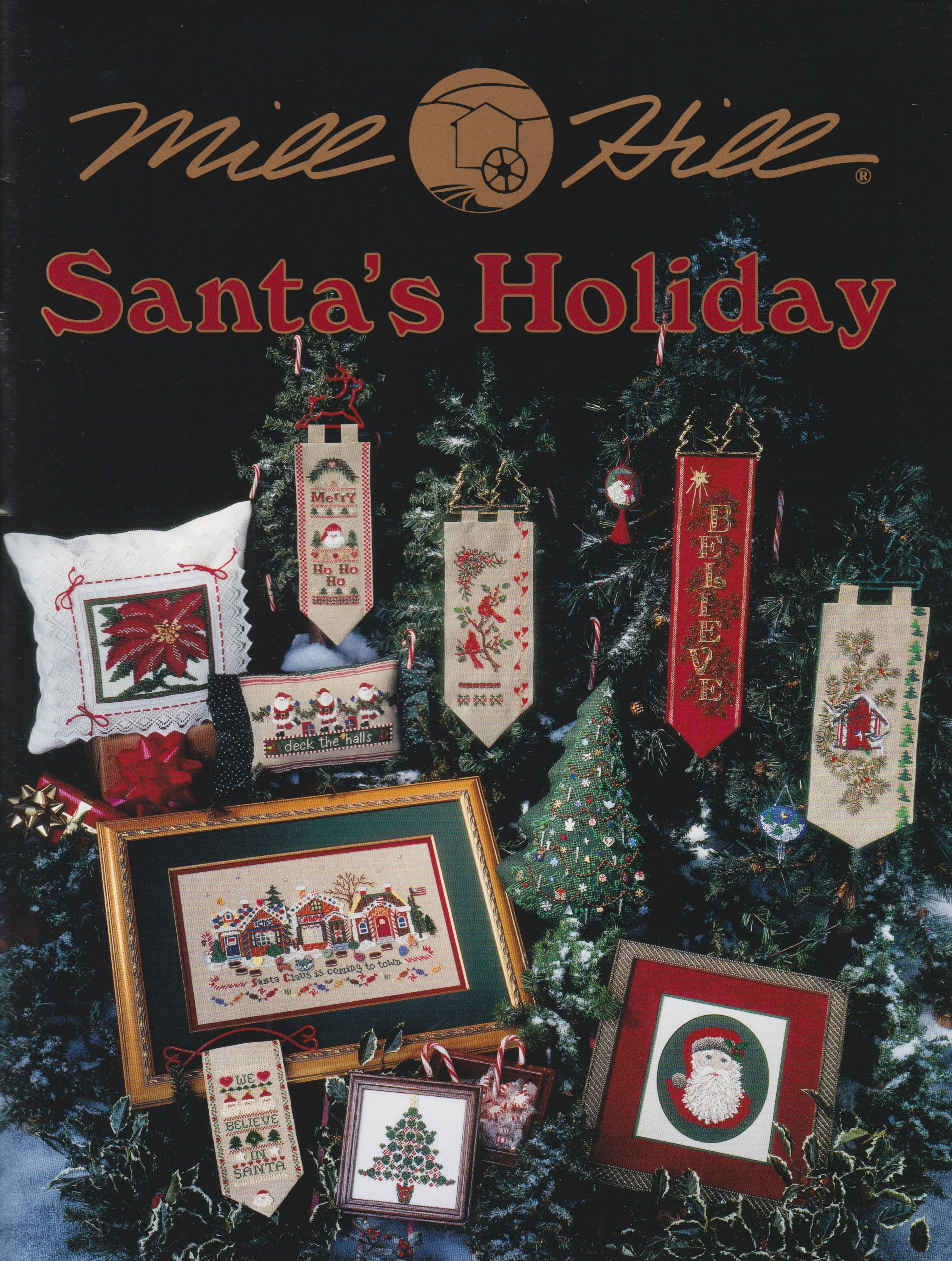 Santa's Holiday - Cross Stitch Pattern