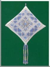 Ice Blue Snowflake 2000 - Beaded Cross Stitch Kit