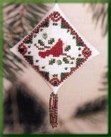 Holiday Cardinal - Beaded Cross Stitch Kit