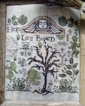 Quaker Gone Haunted - Cross Stitch Pattern