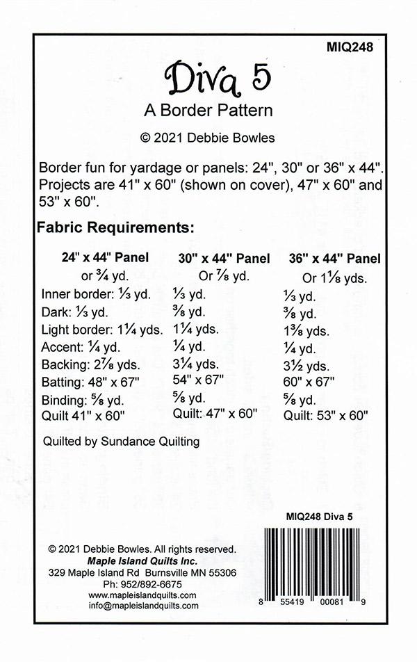 Diva 5 - Quilt Pattern