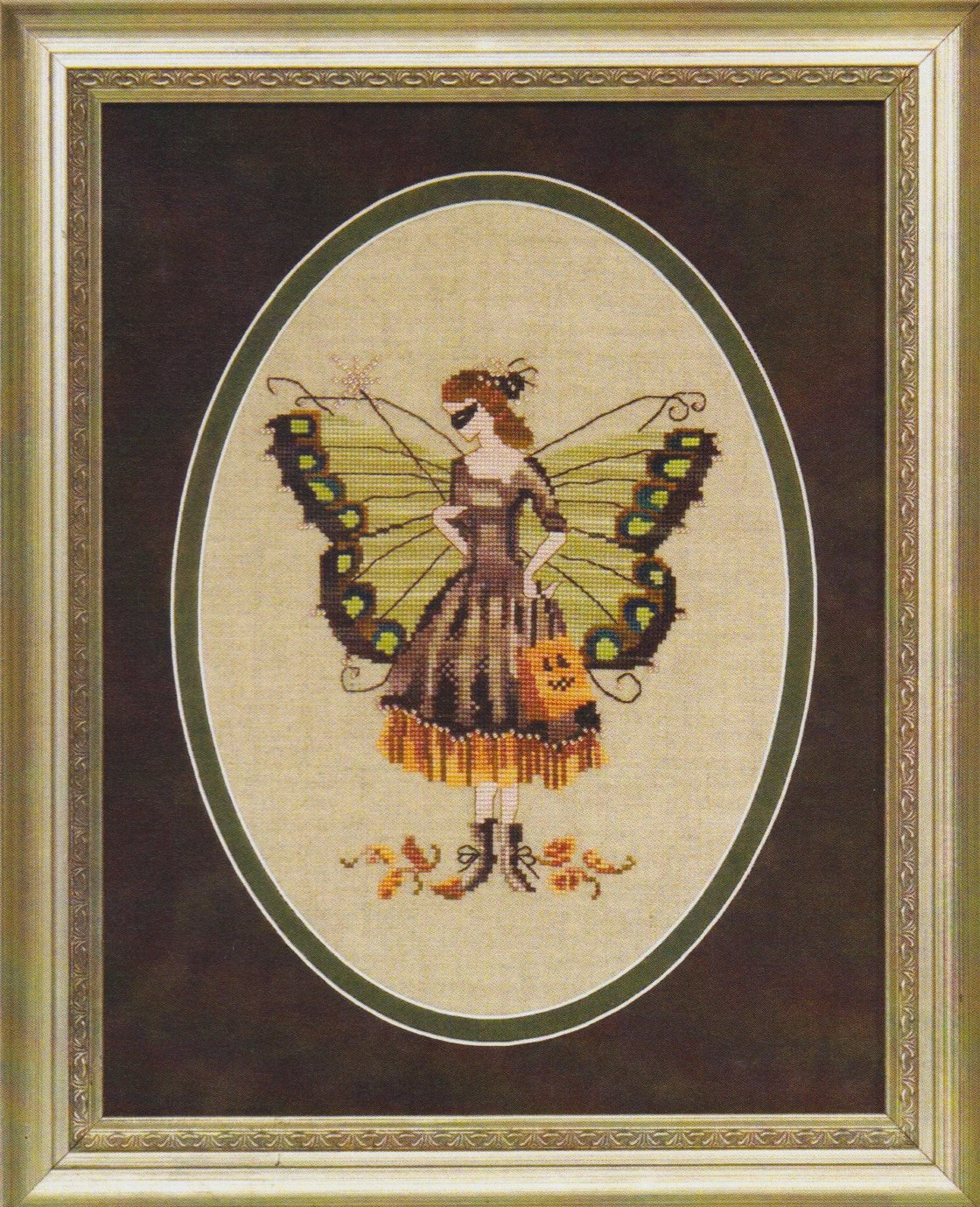 Halloween Fairy (Chart Only) Mirabilia Cross Stitch Pattern