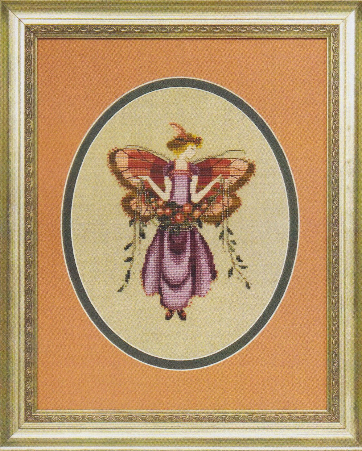 Thanksgiving Harvest Fairy - Mirabilia Cross Stitch Pattern