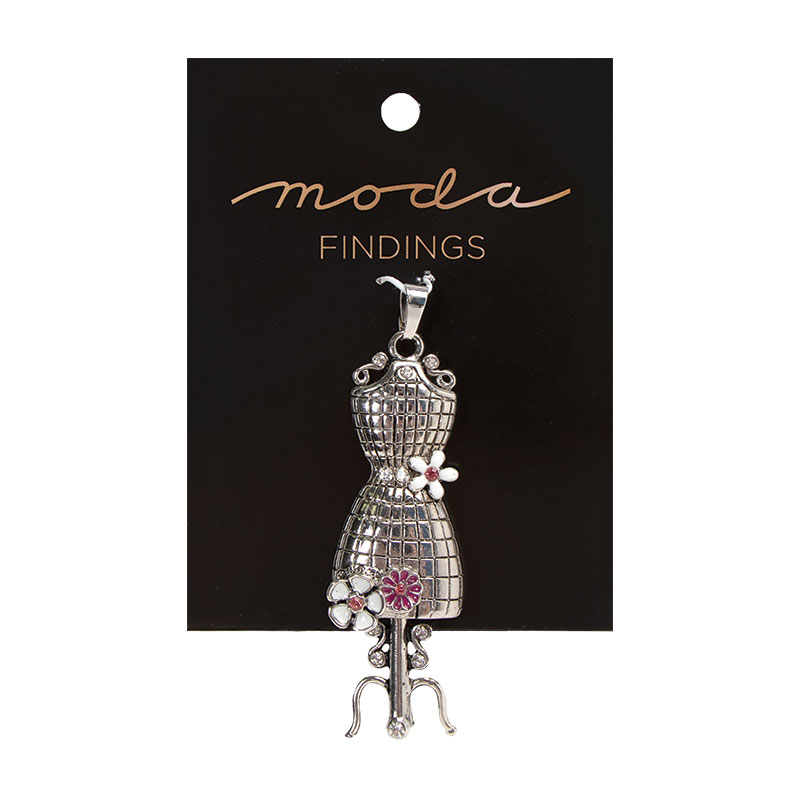 Enamel Pendant Mannequin