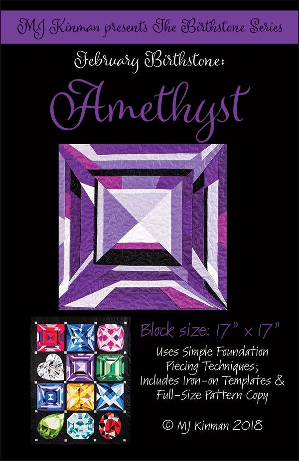 Birthstone Series February - Quilt Pattern