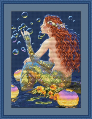 Bubbles - Cross Stitch Kit