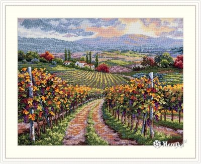 Vineyard Hill - Cross Stitch Kit