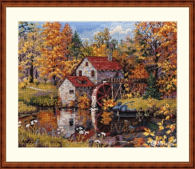 Watermill - Cross Stitch Kit