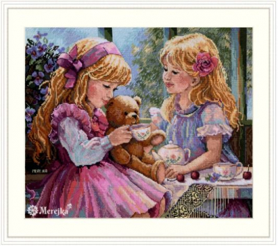 The Tea Party - Cross Stitch Kit