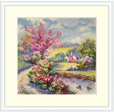 Spring (Aida) - Cross Stitch Kit