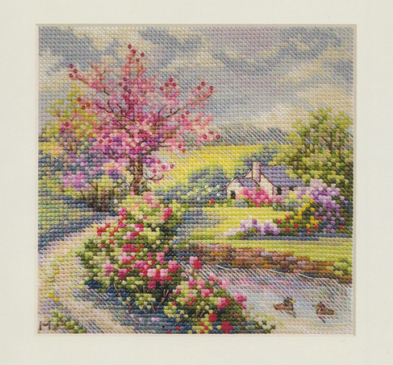 Spring (evenweave) - Cross Stitch Kit
