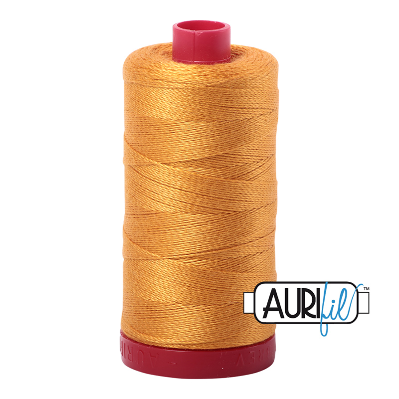Aurifil 12wt Thread Large Spool - #2140, zoomed in. Select this picture to zoom back out.