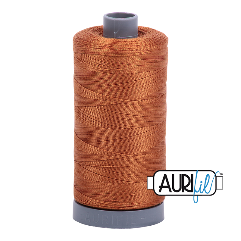 Aurifil 28wt Thread #2155 - 820 yards, zoomed in. Select this picture to zoom back out.