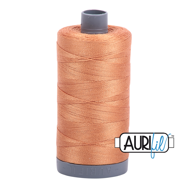 Aurifil 28wt Thread #2210 - 820 yards, zoomed in. Select this picture to zoom back out.