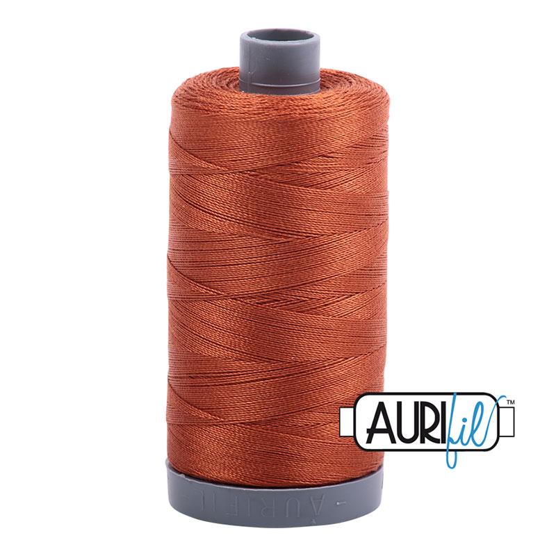 Aurifil 28wt Thread #2390 - 820 yards, zoomed in. Select this picture to zoom back out.