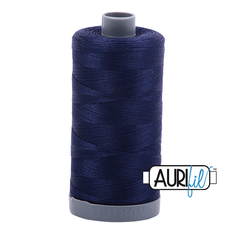 Aurifil 28wt Thread #2745 - 820 yards, zoomed in. Select this picture to zoom back out.