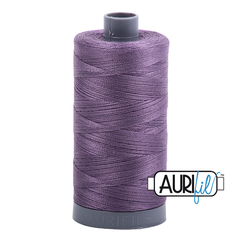 Aurifil 28wt Thread #6735 - 820 yards, zoomed in. Select this picture to zoom back out.
