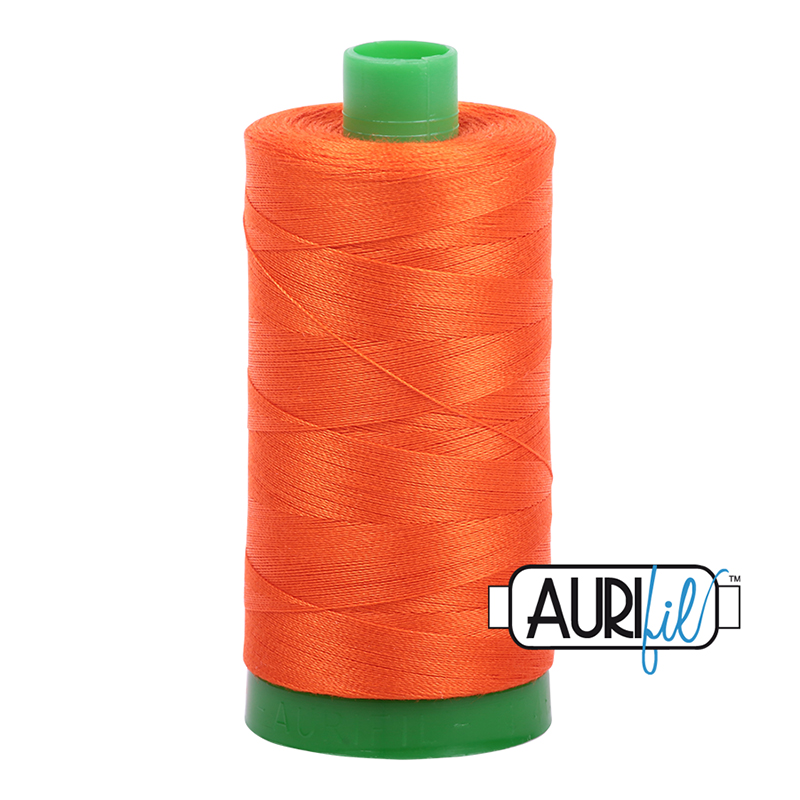Aurifil 40wt Thread #1104 - 1094 yards, zoomed in. Select this picture to zoom back out.